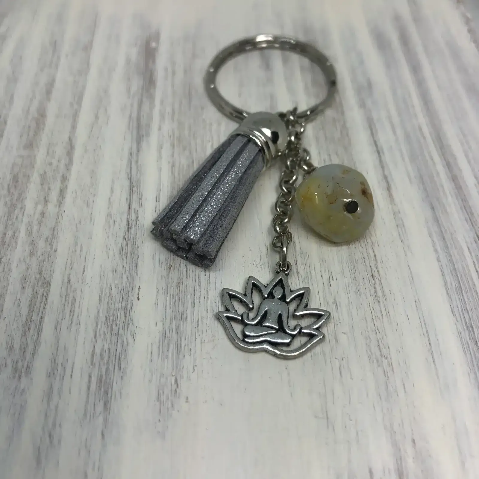 Llavero Flor de Loto Yoga