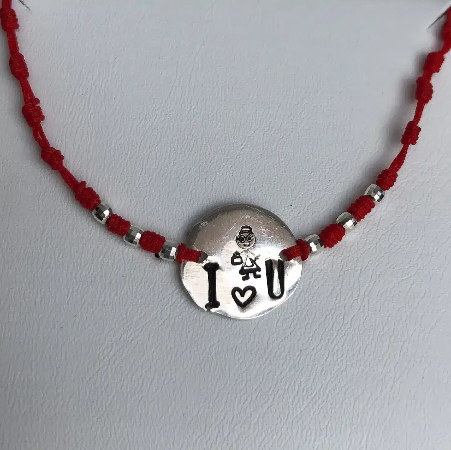 Pulsera Personalizada Abuela I LOVE YOU (A pedido)