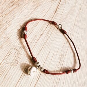 Pulsera hilo luna inf y complementos plata 925